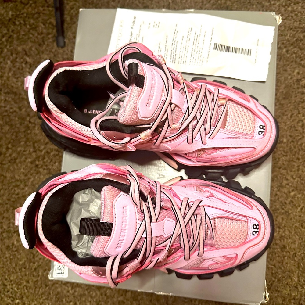 Pink size 8 Balenciaga track
